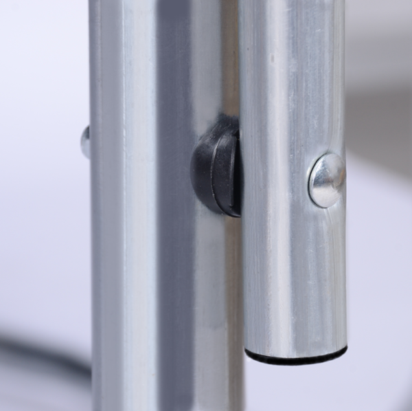 Батут Atlas Sport 312см. (3 ноги) с внешней сеткой и лестницей, максимальная нагрузка 150 кг.